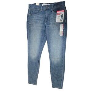 Levi Strauss Women's curvy mid rise skinny simply stretch 8M W29/L30 NWT jeans